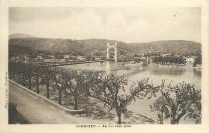 CPA FRANCE 69 "Condrieux, le nouveau pont"