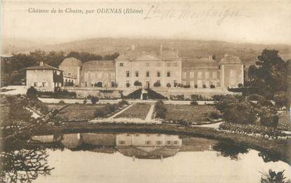 CPA FRANCE 69 "Odenas, château de la Chaize"