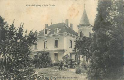 CPA FRANCE 69 "Arnas, villa Claude"