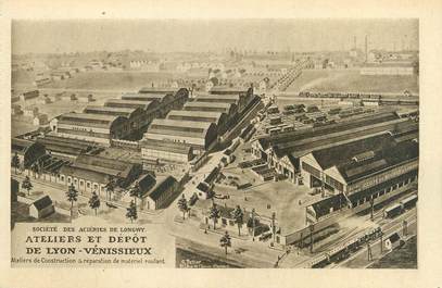 CPA FRANCE 69 "Lyon Veynissieux, ateliers et dépôt"