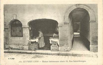 CPA FRANCE 69 "Le vieux Lyon Veynissieux, maison intéressante située 12, rue Saint Georges"