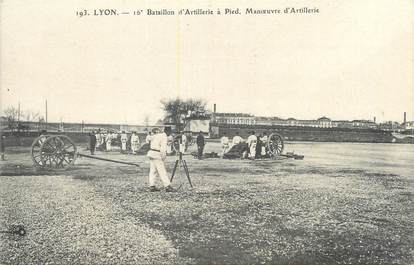 CPA FRANCE 69 "Lyon, 16ème bataillon d'Artillerie"