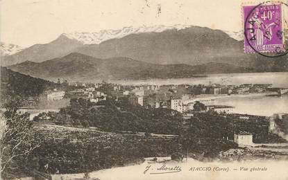 / CPA FRANCE 20 "Ajaccio, vue générale"