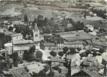 CPSM FRANCE 69 "Lentilly, vue générale aérienne, la place"