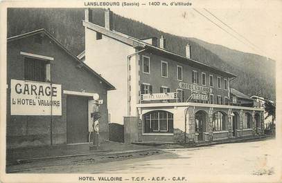 CPA FRANCE 73 "Lanslebourg, hôtel Valloire"