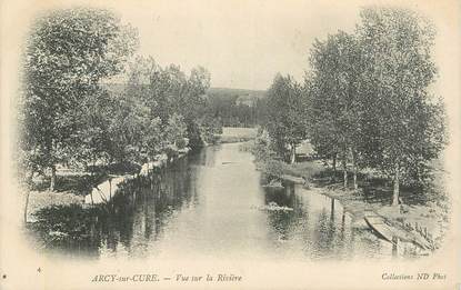 CPA FRANCE 89 "Arcy sur Cure, vue sur la Rivière"