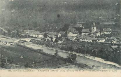 CPA FRANCE 73 "Randens, vue générale prise de Charbonnière"