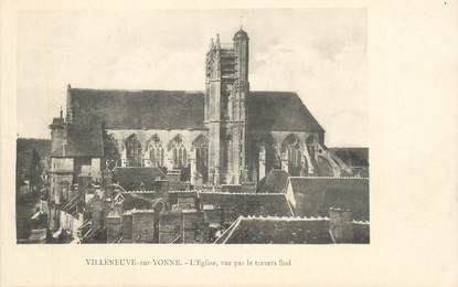 CPA FRANCE 89 "Villeneuve sur Yonne, l'Eglise"