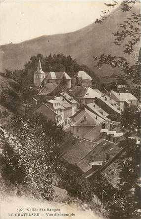 CPA FRANCE 73 "Le Chatelard, vue d'ensemble"