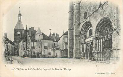 CPA FRANCE 89 "Avallon, Eglise Saint Lazare"