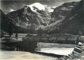 73 Savoie CPSM FRANCE 73 "Bessans, glacier et pointe du Charbonnet"
