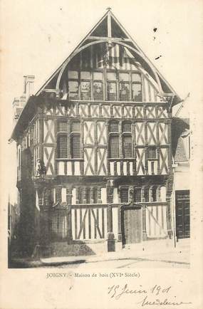 CPA FRANCE 89 "Joigny, maison de Bois"