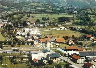 CPSM FRANCE 73 "Frontenex, vue générale aérienne, quartier de la gare"