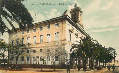 / CPA FRANCE 20 "Ajaccio , hôtel de ville"