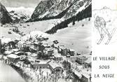 73 Savoie CPSM FRANCE 73 "Pragnolan La Vanoise, le village sous la neige"