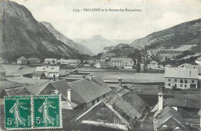 CPA FRANCE 73 "Valloire et le Perron des Encombres"