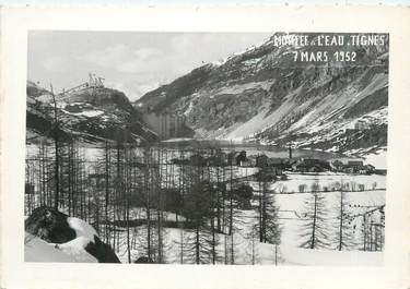 CPSM FRANCE 73 "Tignes, montée de l'eau"