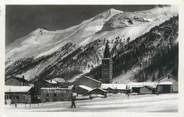 73 Savoie CPSM FRANCE 73 "Val d'Isère, les monts de l'Iseran, de la Galise et l'église"