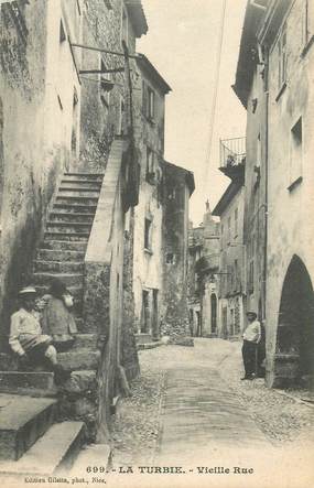 CPA FRANCE 06 "La Turbie,  vieille rue"