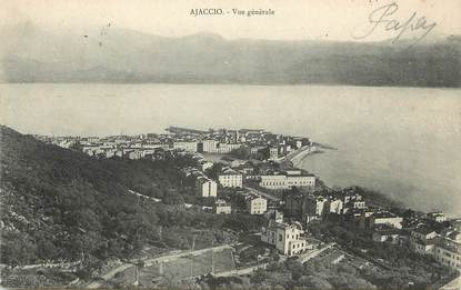 / CPA FRANCE 20 "Ajaccio,vue générale"