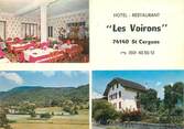 74 Haute Savoie CPSM FRANCE 74 "Cergues, hôtel restaurant Les Voirons"