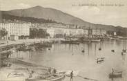 20 Corse / CPA FRANCE 20 "Ajaccio, vue générale des quais" / BATEAU