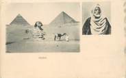 Egypte CPA EGYPTE "Pyramides de Gizeh"