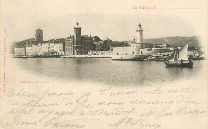 CPA FRANCE 13 "La Ciotat, L'Entrée u Port"