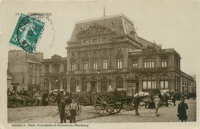 CPA FRANCE 50 "Cherbourg, le théâtre"