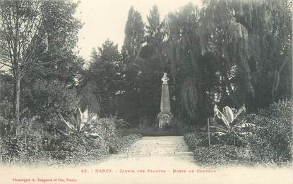 CPA FRANCE 54 "Nancy, jardin des plantes, buste de Crevaux"