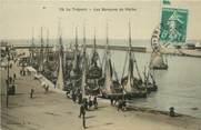 76 Seine Maritime CPA FRANCE 76 "Le Tréport, les barques de pêche"