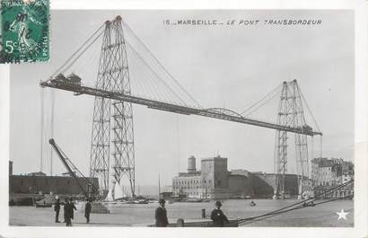 CPA FRANCE 13 "Marseille, le pont transbordeur"