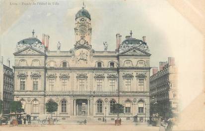 CPA FRANCE 69 "Lyon, façade de l'hôtel de ville"