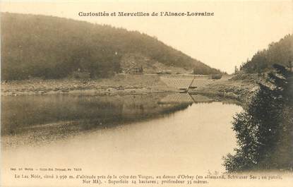 CPA FRANCE 68 "Le lac noir près de la crête des Vosges au dessus d'Orbey"