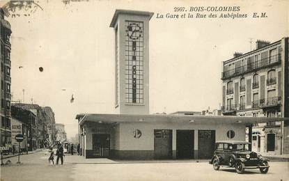 CPA FRANCE 92 "Bois Colombes, la Gare"