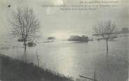 71 SaÔne Et Loire CPA FRANCE 71 "Chalon sur Saone, vue prise de la ligne des Dombes" / INONDATION 1913