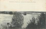42 Loire CPA FRANCE 42 "La Loire au pont d'Aiguilly" / INONDATION 1907
