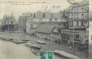 76 Seine Maritime CPA FRANCE 76 "Rouen, les rives de l'ile Lacroix"