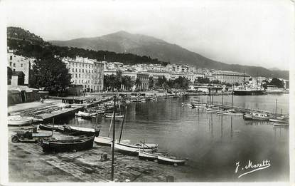 / CPSM FRANCE 20 "Ajaccio, le port"