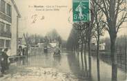 78 Yveline CPA FRANCE 78 "Meulan, quai de l'Arquebuse" / INONDATION 1910