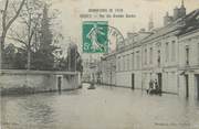 91 Essonne CPA FRANCE 91 "Corbeil, rue des Grandes Bordes" / INONDATION