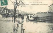 91 Essonne CPA FRANCE 91 "Athis Mons, scènes émouvante place de la gare" / INONDATION 1910