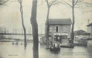 91 Essonne CPA FRANCE 91 "Montgeron, route de Melun" / INONDATION 1910