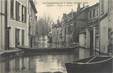 CPA FRANCE 91 "Corbeil, rue de la pêcherie" / INONDATION 1910