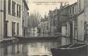 91 Essonne CPA FRANCE 91 "Corbeil, rue de la pêcherie" / INONDATION 1910