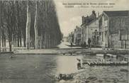 91 Essonne CPA FRANCE 91 "Corbeil, la pêcherie" / INONDATION 1910