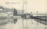 92 Haut De Seine CPA FRANCE 92 "Sèvres, la voie du chemin de fer" / INONDATION 1910