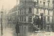 CPA FRANCE 92 "Clichy, bureau central téléphonique" / INONDATION 1910