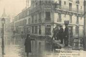 92 Haut De Seine CPA FRANCE 92 "Clichy, bureau central téléphonique" / INONDATION 1910