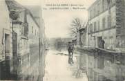 92 Haut De Seine CPA FRANCE 92 "Gennevilliers, rue Nouvelle" / INONDATION 1910